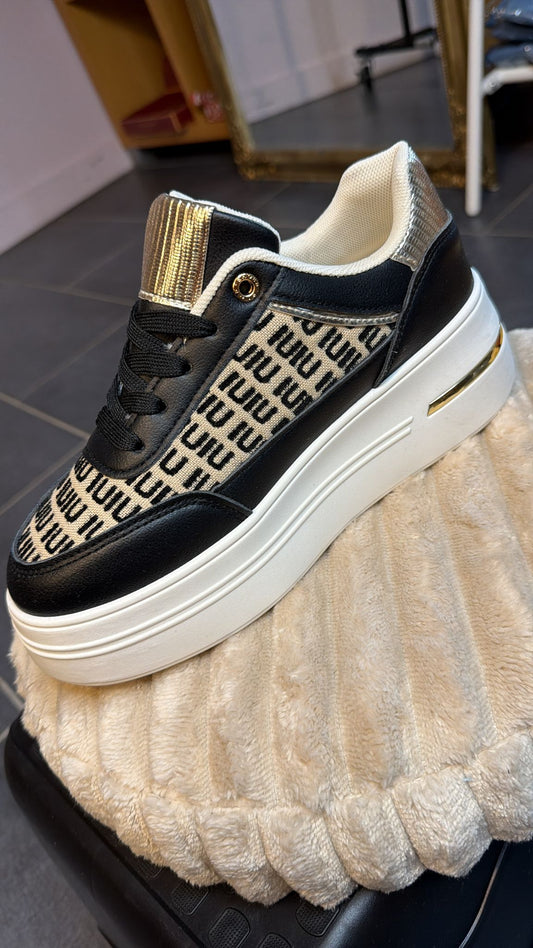 Plateau Sneaker met Monogram | Dames