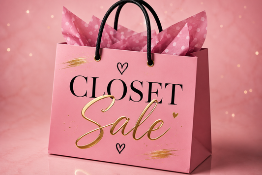 Closet Sale zak