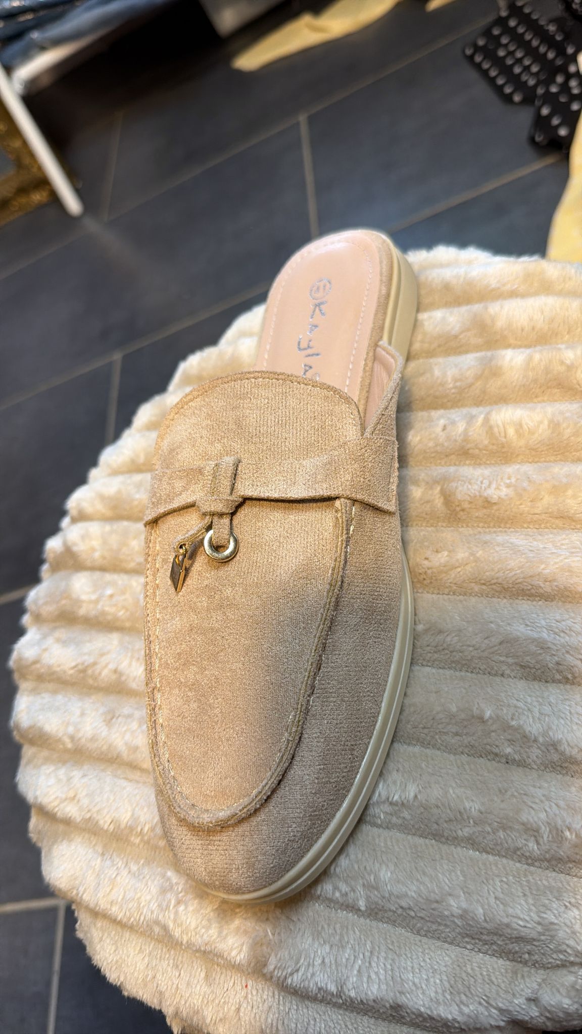Suède Mule | Kayla