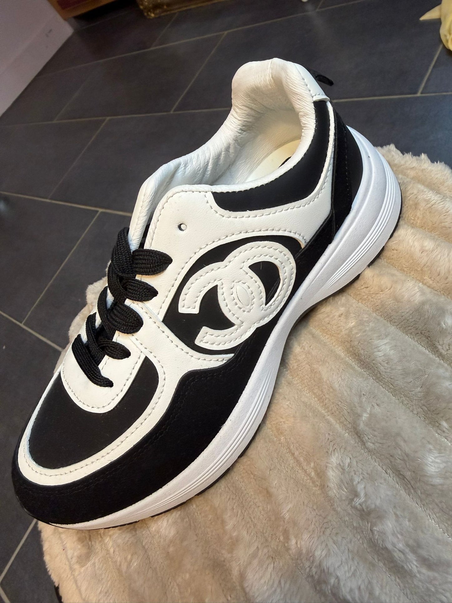 Zwart-Witte Sneaker | Dames